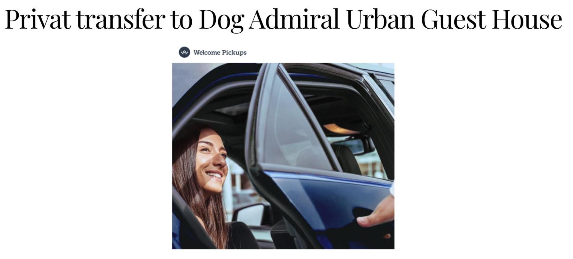Couette-café Dog Admiral - Urban